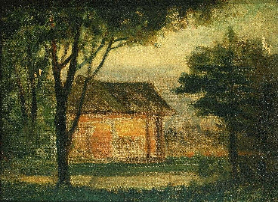 Edward Mitchell Bannister The Old Homestead